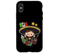 Fiesta Mexican Mariachi Latinx Cinco de Mayo Mexico Souvenir Case for iPhone X/XS