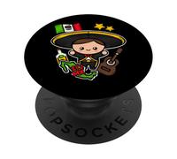 Fiesta Mexican Mariachi Latinx Cinco de Mayo Mexico Souvenir PopSockets Adhesive PopGrip