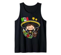 Fiesta Mexican Mariachi Latinx Cinco de Mayo Mexico Souvenir Tank Top