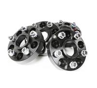 FIESTA MK6 MK7 ST150 NEW 20MM ALUMINIUM BLACK WHEEL SPACERS X4 HUBCENTRIC