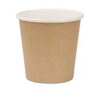 Fiesta Recyclable Espresso Cups Single Wall Kraft 114ml (50 Pack)