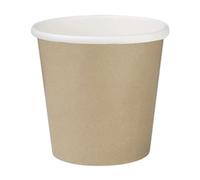 Fiesta Recyclable Hot Cups Single Wall Kraft 6oz (50 Pack)