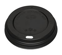 Fiesta Recyclable Lid For Hot Cups Black - 12/16oz (Pack 1000)