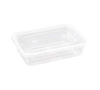 Fiesta Recyclable Microwave Plastic Containers, 500ml (Pack of 250)