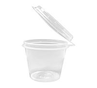 Fiesta Recyclable Portion Pots with Lids 50ml (50 Pack)