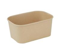 Fiesta Recyclable Rectangular Food Container, 1000ml (Pack 300)