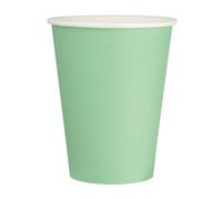 Fiesta Recyclable Single Wall Coffee Cups Turquoise 340ml (50 Pk)