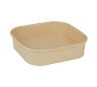 Fiesta Recyclable Square Container Base, 750 ml, Pack 300