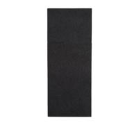 Fiesta Recyclable Premium Tablin Dinner Napkin Black 48x40cm Airlaid Pocket Fold