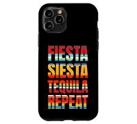Fiesta Siesta Tequila Repeat Mexican Party Case for iPhone 11 Pro