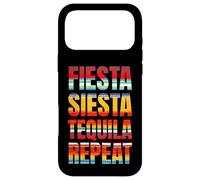 Fiesta Siesta Tequila Repeat Mexican Party Case for iPhone 17 Pro Max