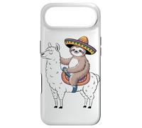 Fiesta Sloth Sombrero Riding Motivation Love Llama Case for iPhone Air