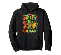 Fiesta Squad Mariachi Cactus Cinco De Mayo Mexican Pullover Hoodie