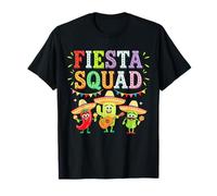 Fiesta Squad Shirt Mexican Men Women Kids Cinco De Mayo T-Shirt