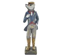 Fiesta Studios Badger Dapper Statue Vintage Clothing, Wind In The Willows H25cm