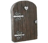 Fiesta Studios Fairy Heart Door Castle Kingdom H13cm - Magical Mystical Fairy Elf Pixie Garden Accessory