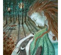 Fiesta Studios Wendy Andrews Goddess Lady Moon Serenity 8x8 Ceramic Printed Tile