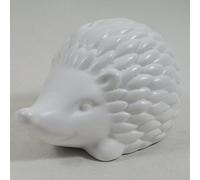 Fiesta Studios White Porcelain Hedgehog Pair - Simple Small Home Decor