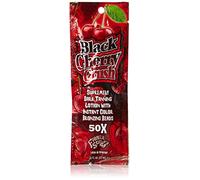 Fiesta Sun Black Cherry Crush Dark Tanning Sunbed Lotion with Bronzing Beads for Instant Colour Sachet 22 ml