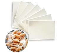 FIESTA WRAPS Clear Candy Wrappers for Caramels (600 Pcs, 2.5 x 3.5 inches) - Natural Clear Cellophane Candy Wrapper - Caramel Wrappers - Candy Wrapping Paper for Caramels, Chocolate, Nougat and