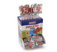 FIESTA Zero Caramel with Heart Shape Cherry Flavour - Sugar Free - Box of 70
