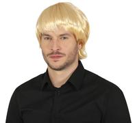 FIESTAS GUIRCA | 1970s Style Blonde Wig (One Size) - Fancy Dress Accessory for Themed Parties and Retro Celebrations - Ideal for Unisex Adults for Halloween and Carnival - Blonde