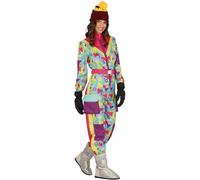 FIESTAS GUIRCA | 1980S Skier Costume for Adult Women - Multicoloured
