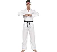 FIESTAS GUIRCA, S.L. Adult White Cobra Kai Costume