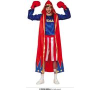 Fiestas Guirca Adult Boxer Sportsman Gents Fancy Dress Costume Size Large