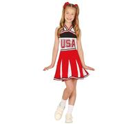 FIESTAS GUIRCA | Adult Cheerleader Fancy Dress - Sports Dress