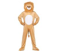 Fiestas Guirca Adult Lion Mascot Simba Gents Fancy Dress Costume Size Large