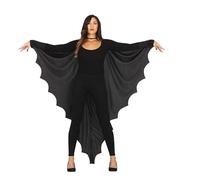 Fiestas Guirca Adult’s Black Bat Cape Costume Accessory, Bat Wings, One Size