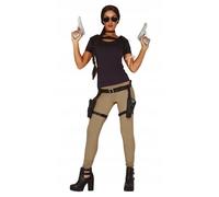 Fiestas Guirca Adventurous Adventurer Ladies Fancy Dress Costume Size 8-10