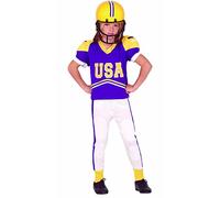 FIESTAS GUIRCA | American Football Player Fancy Dress Costume for Children