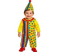 Fiestas Guirca Baby Clown Costume Set18-24 Months Yellow FG558