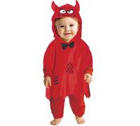 Fiestas Guirca Baby Demon Costume Poncho Set18-24 Months Red FG225
