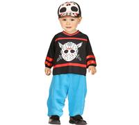 Fiestas Guirca Baby Jazz Dead Costume Set2-3 Years Black/Blue FG315