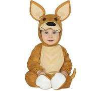 FIESTAS GUIRCA Baby Kangaroo Costume Unisex Brown with Hooded Headpiece