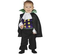 FIESTAS GUIRCA Baby Little Vampire Count Dracula Cute Fancy Dress Costume Halloween Toddler Outfit (6-12 Months)