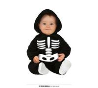 Fiestas Guirca Baby Skeleton Halloween Fancy Dress Costume Age 18-24 Months
