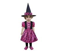 Fiestas Guirca Baby Star Witch Costume Set18-24 Months Pink/Black FG666