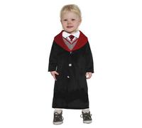 Fiestas Guirca Baby Student Sorcerer Costume18-24 Months Black/Red FG1504