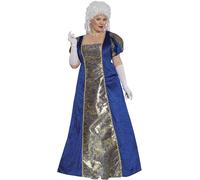Blue marquise costume for women