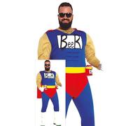 Fiestas Guirca Costume beerman superhero man beer - M