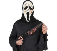 FIESTAS GUIRCA | Bloody Killer Knife (37 cm) - Toy Weapon for Killer Costume at Halloween and Horror Parties - Unisex Adult - Multicoloured