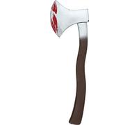 FIESTAS GUIRCA | Bloody Toy Axe (49 cm) - Weapon for Viking and Medieval Fancy Dress Costumes for Halloween, Carnival and Fancy Dress Parties - Ideal for Children and Adults - Multicoloured