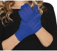 FIESTAS GUIRCA | Blue Children's Gloves (6.7 in) - Fancy Dress Accessory for Devils and Demons - Ideal for Halloween, Carnival and Fancy Dress Parties - Unisex for Kids - Blue