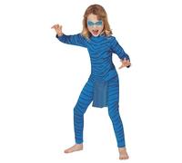 FIESTAS GUIRCA Blue Feline Cat Fancy Dress Costume Child Age 5-6 Years