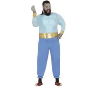 FIESTAS GUIRCA Blue Wizard Mens Fancy Dress Costume - Fairy Tale Hero Fancy Dress Men Size XL 44-46