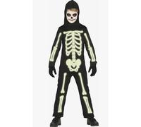 FIESTAS GUIRCA Boys Phosphorescent Skeleton Costume